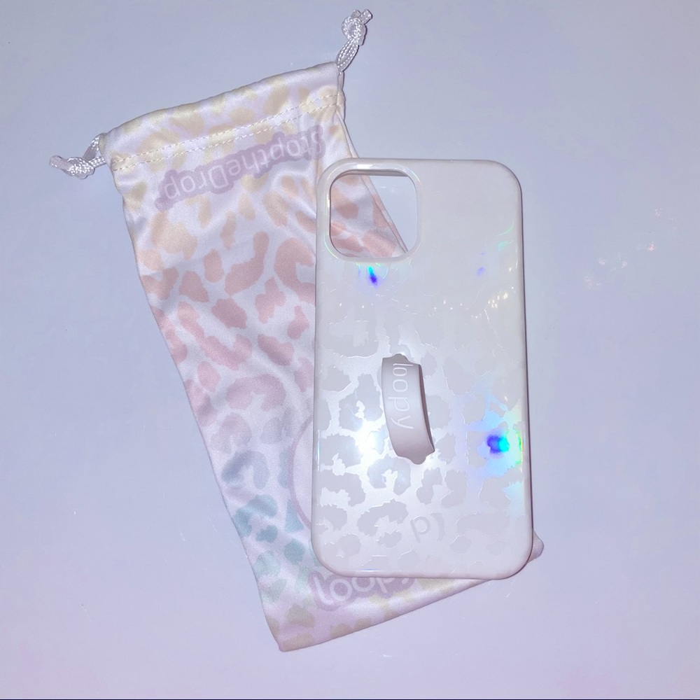 iPhone 12 Pro Opal Leopard Loopy Case🤍